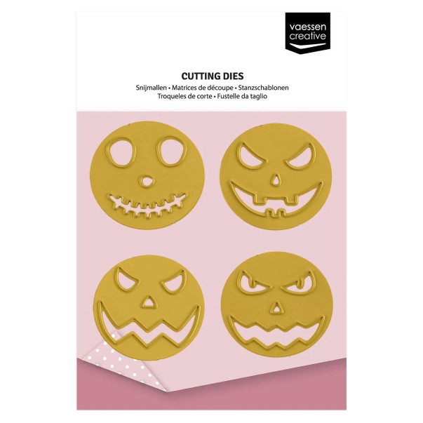 Rezalna šablona, Pumpkin Faces, obrazi za buče