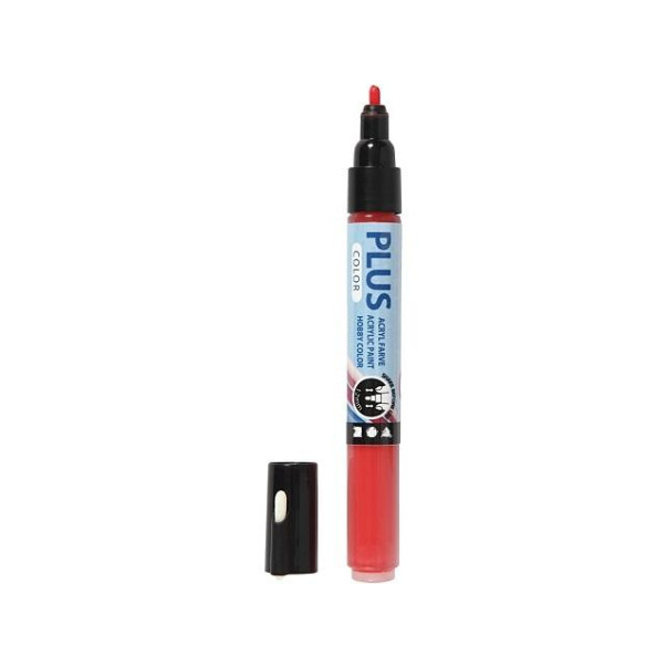 Marker, akrilni, Crimson red