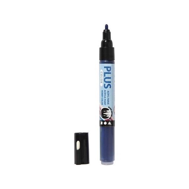 Marker, akrilni, Navy blue