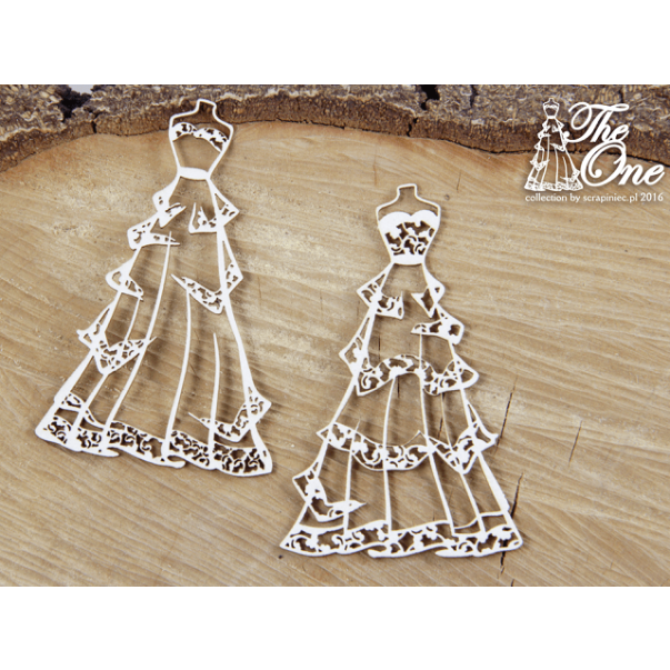 Izrezek, chipboard, The one - poročna obleka
