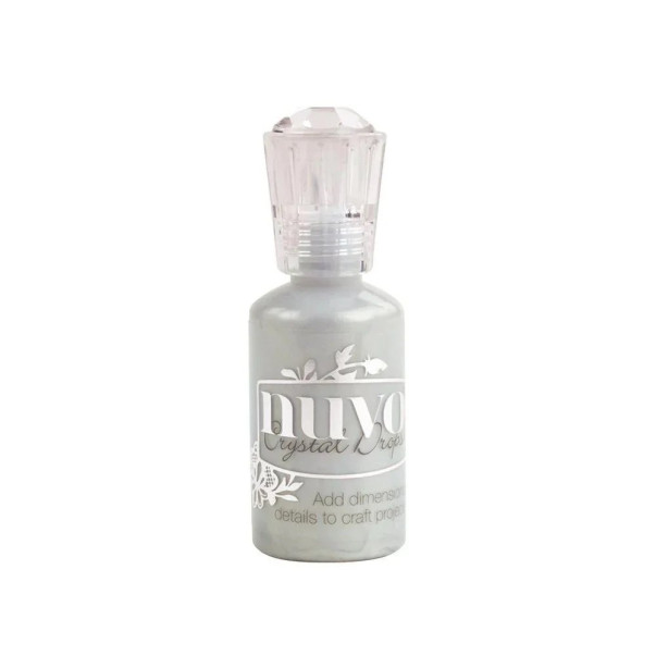 Crystal Drops, Metallic Silver Lining