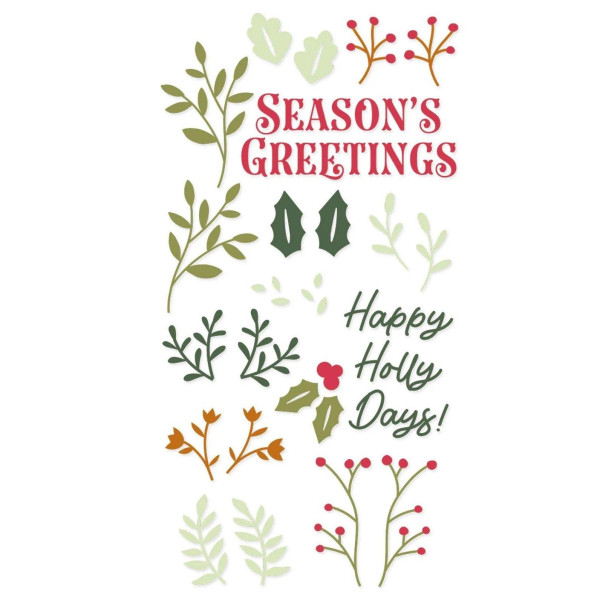 Štampiljka, Happy Holly Days