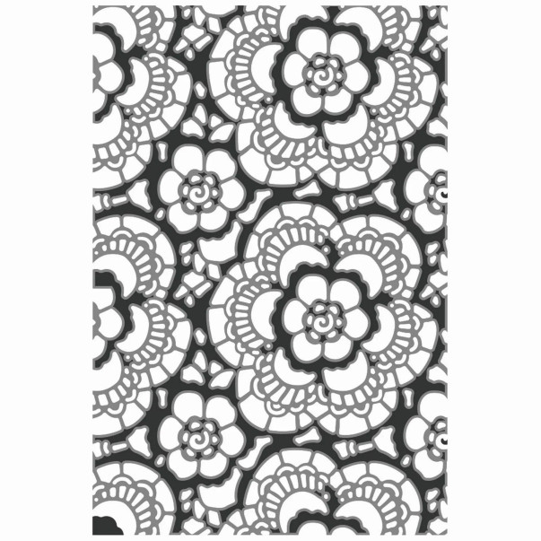 Mapa za embosiranje, Multi Level Textured Impressions, Vault Lace