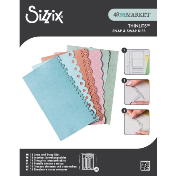 Rezalna šablona, Thinlits, by 49 and Market Snap and Swap, Journal Set