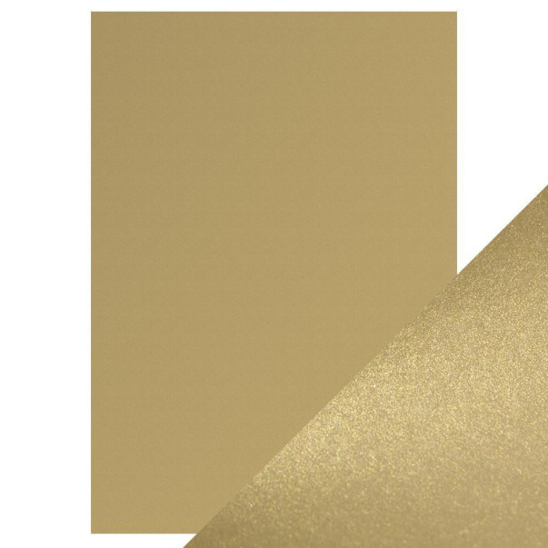 Papir, Pearlescent card, Majestic gold
