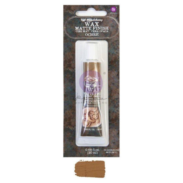 Vosek, Metallique Wax, Art Alchemy, Ochre