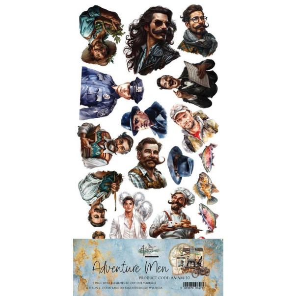 Papir, Adventure Men, izrezki
