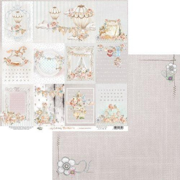 Papir, Cute Baby, Project Life Cards