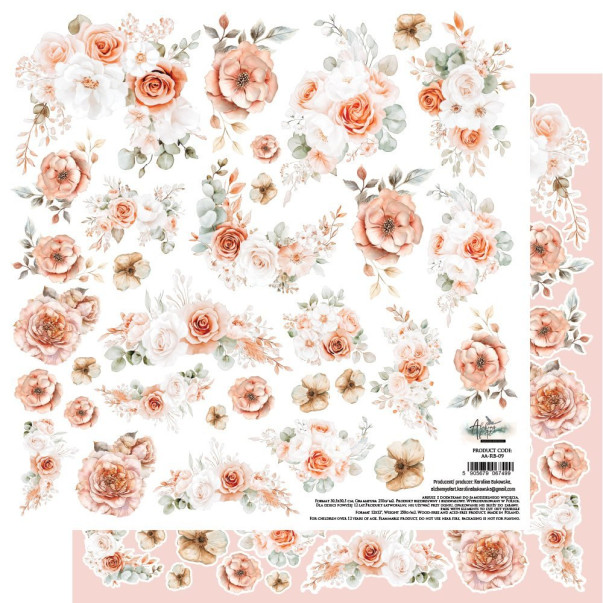 Papir, Romantic Boho, Flowers