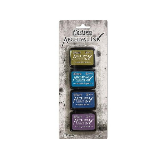 Barvna blazinica, Distress Mini Ink Archival set 2