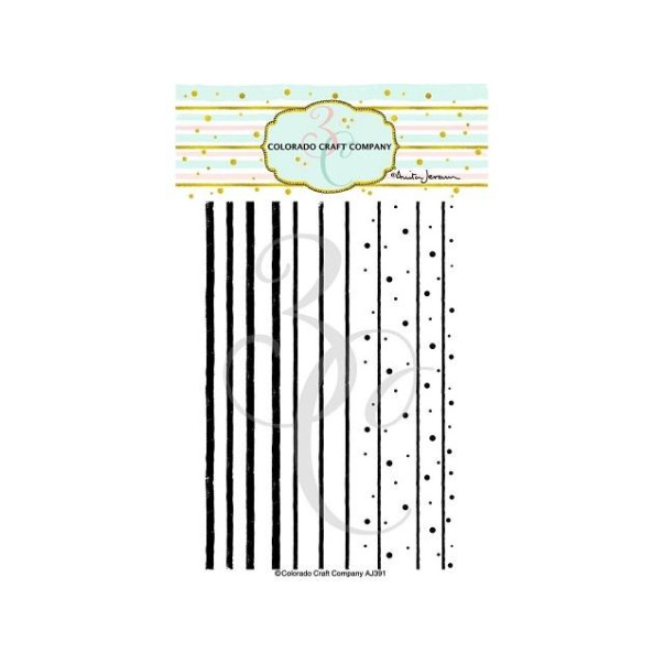 Štampiljka, Stripes & Dots Background