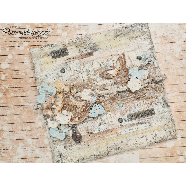 Mixed media platno