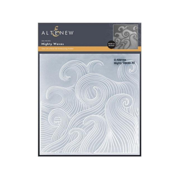 Mapa za embosiranje, 3D Mighty Waves