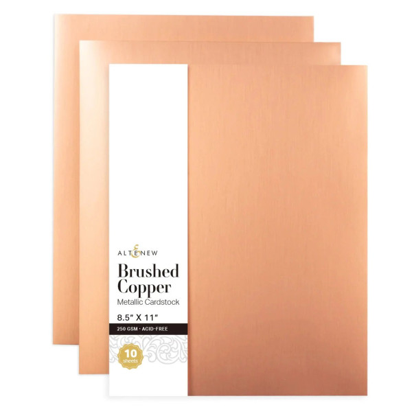 Papir, Brushed Cooper Metallic