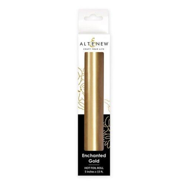 Folija, Hot Foil Roll - Enchanted Gold (Satin)