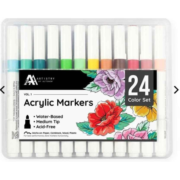 Akrilni marker, set 24, Vol. 1