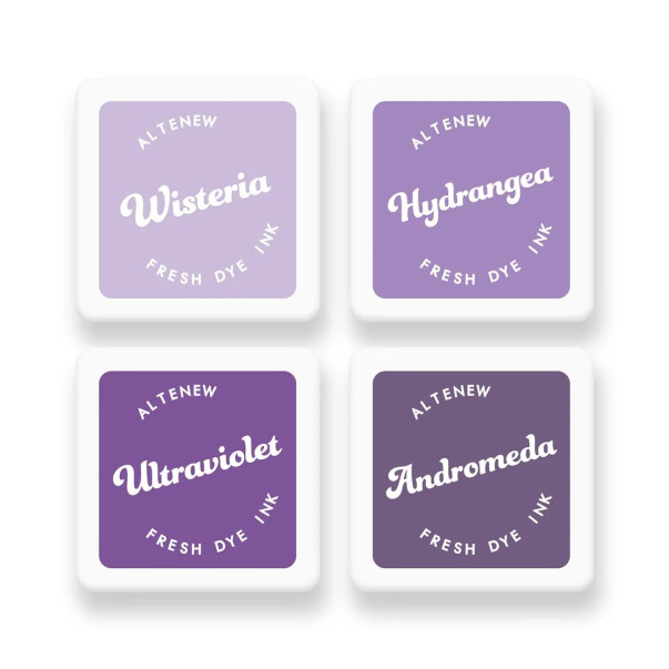 Barvne blazinice, Fresh Dye Ink Mini Cube Set, Enchanted Garden