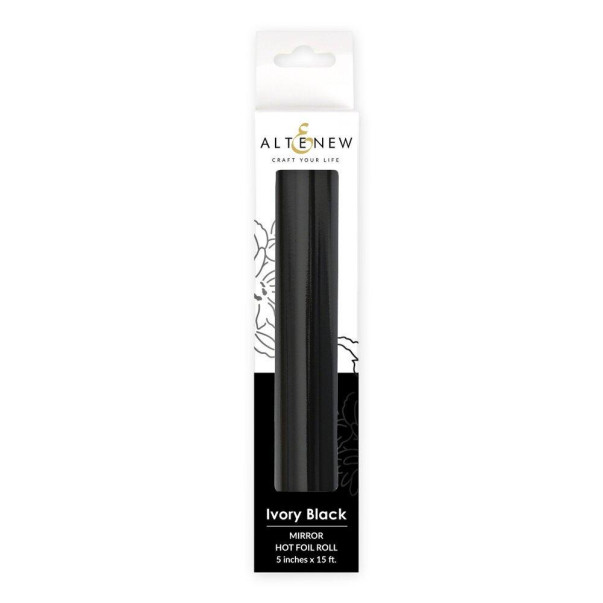 Folija, Hot Foil Roll - Ivory Black