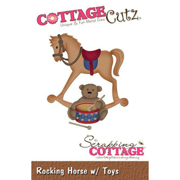 Rezalna šablona, Rocking Horse w/ Toys
