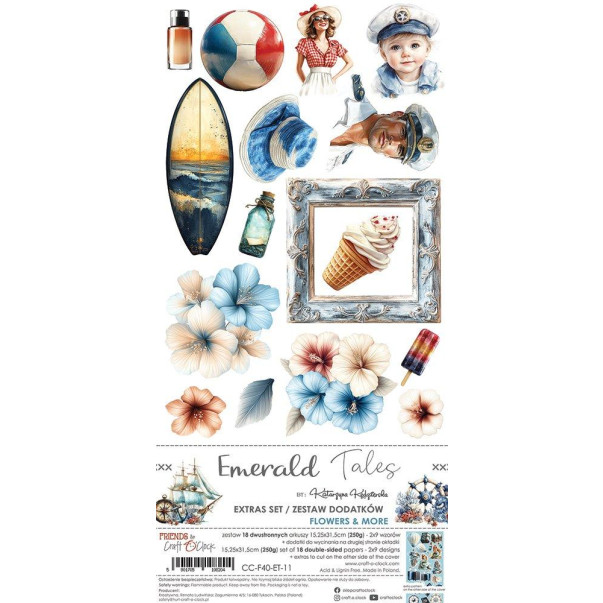 Papir, Emerald Tales, Flowers & More