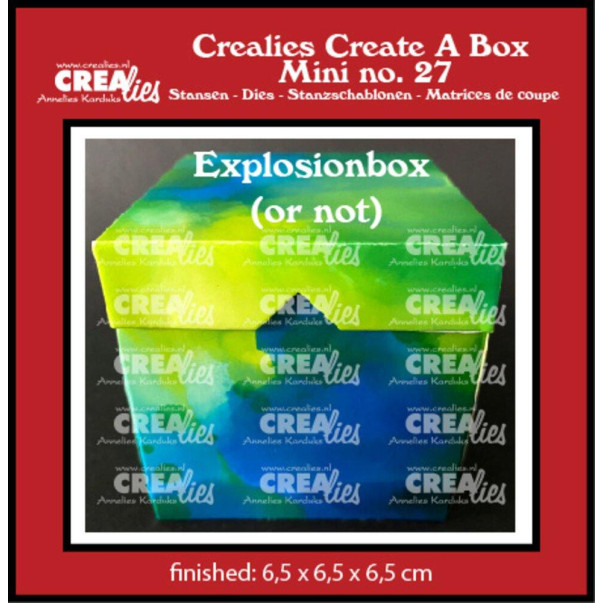 Rezalna šablona, Create A Box Explosion (Or Not) Box Mini