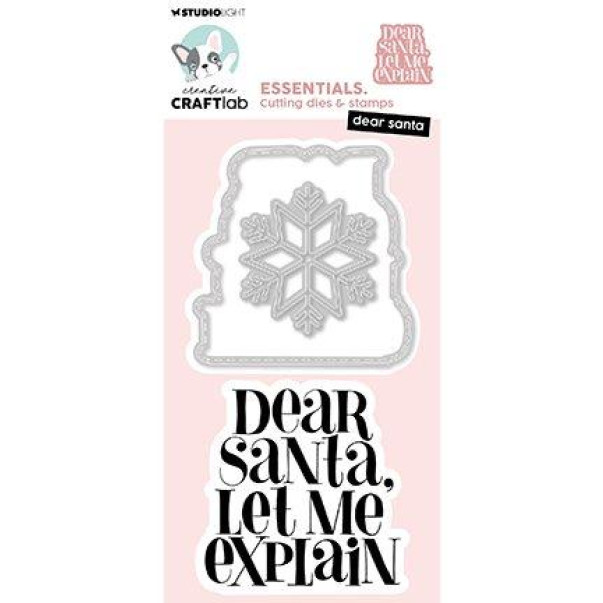 Rezalna šablona in štampiljka, Dear Santa