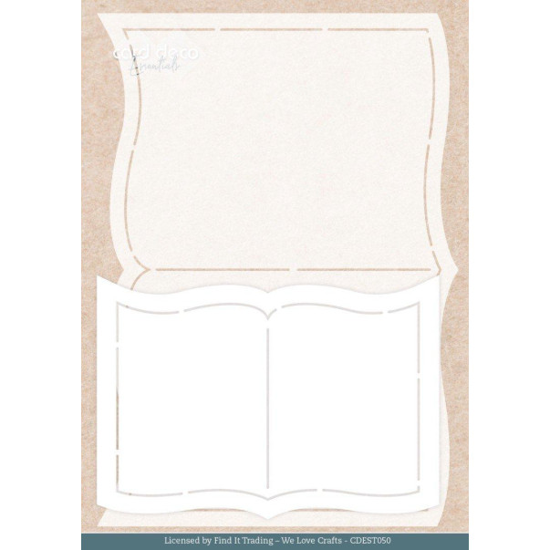 Plastična šablona, Hygge Harmony, Book