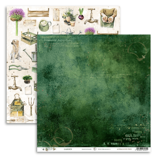 Papir, Cottage Girl, Garden