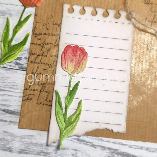 Rezalna šablona, Small Tulip, mali tulipan