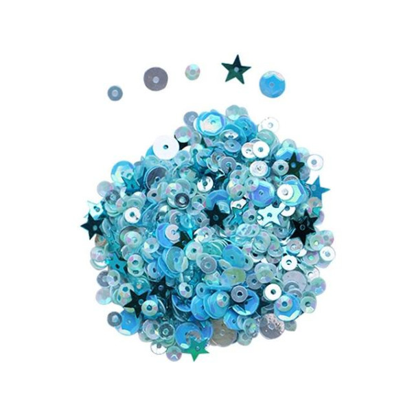 Sequins, Sea Breeze mix