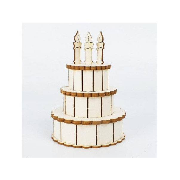 Izrezki, 3D, torta