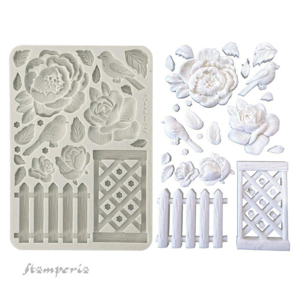 Silikonski kalup, House of Roses, Fence