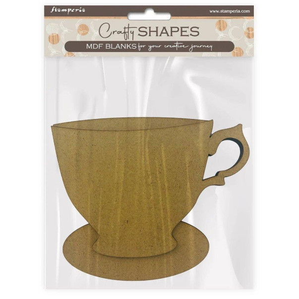 Lesena osnova, MDF, Crafty Shapes Blanks Golden Harmony Cup