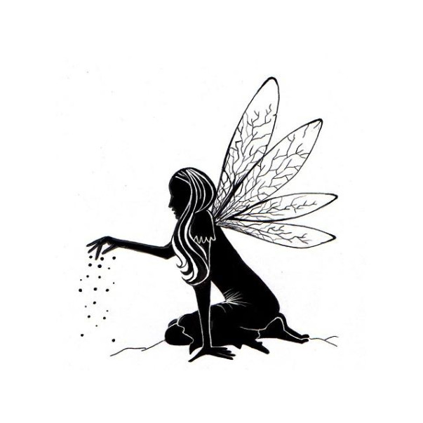 Štampiljka, Fairy Dust Silhouette