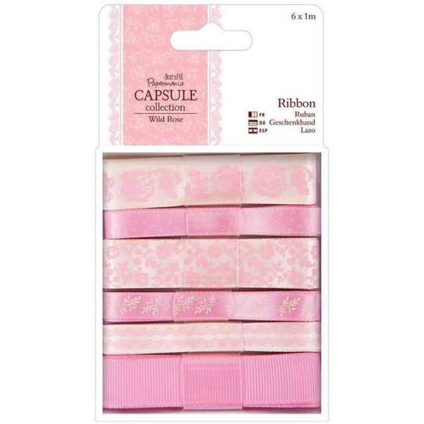 Set dekorativnih trakov, Capsule - Wild Rose