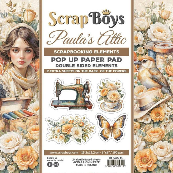 Papir, Paula’s Attic, izrezki
