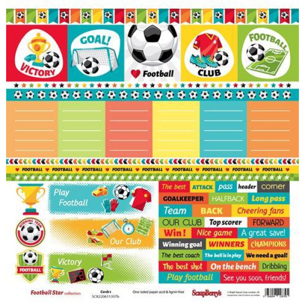 Papir, Football Star, Cards 1