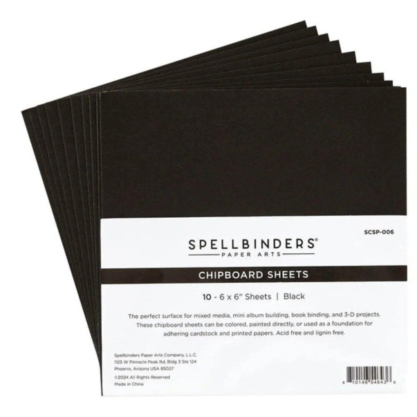 Papir, Chipboard Sheets