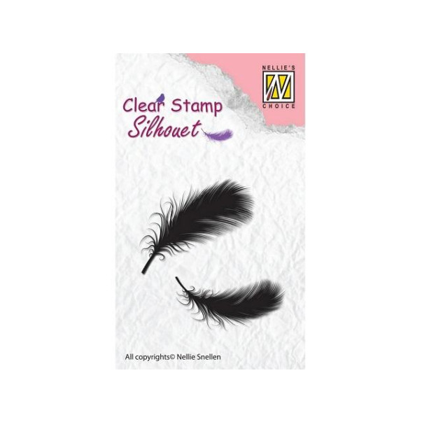 Štampiljka, Silhouet, Feathers
