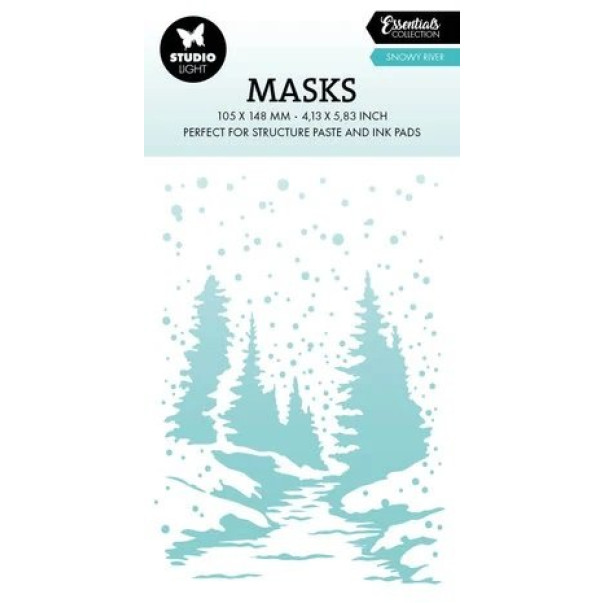 Plastična šablona, Masks, Snowy River