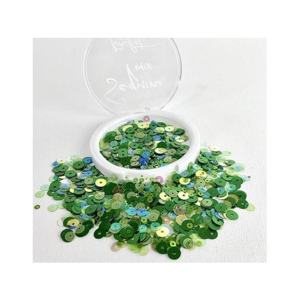 Sequins, Creme de Menthe