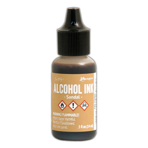 Alcohol Ink Sandal