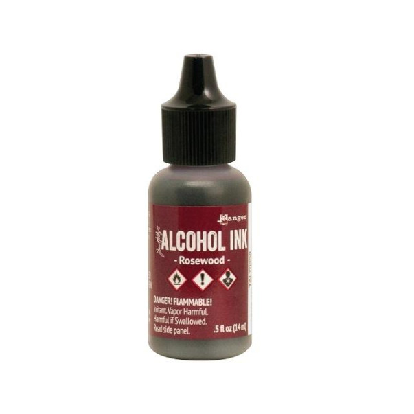 Alcohol Ink Rosewood