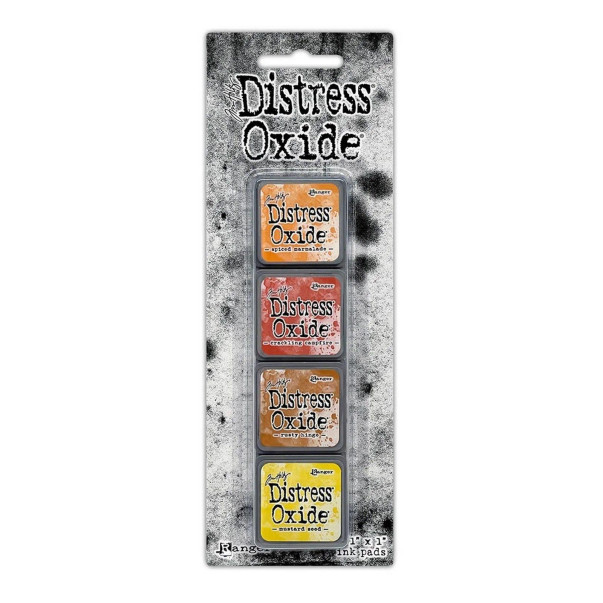 Barvne blazinice, Distress Mini Oxide, set 2