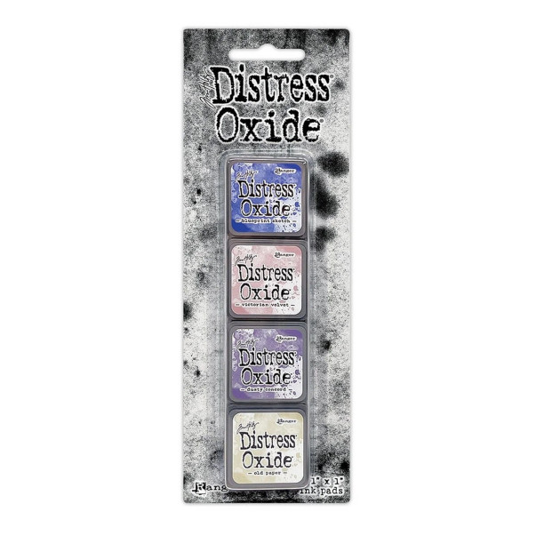 Barvne blazinice, Distress Mini Oxide, set 11