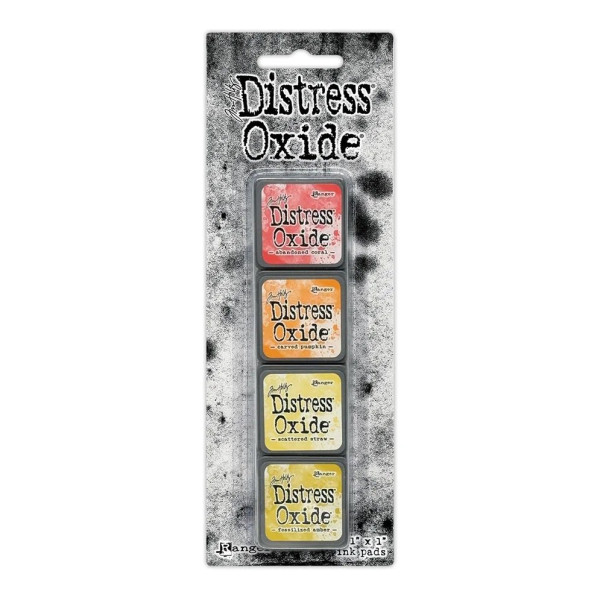 Barvne blazinice, Distress Mini Oxide, set 14