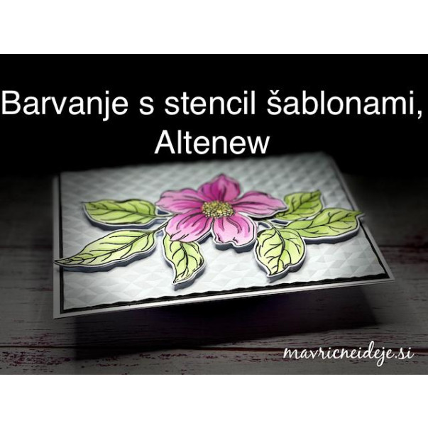 Barvanje s stencil šablonami
