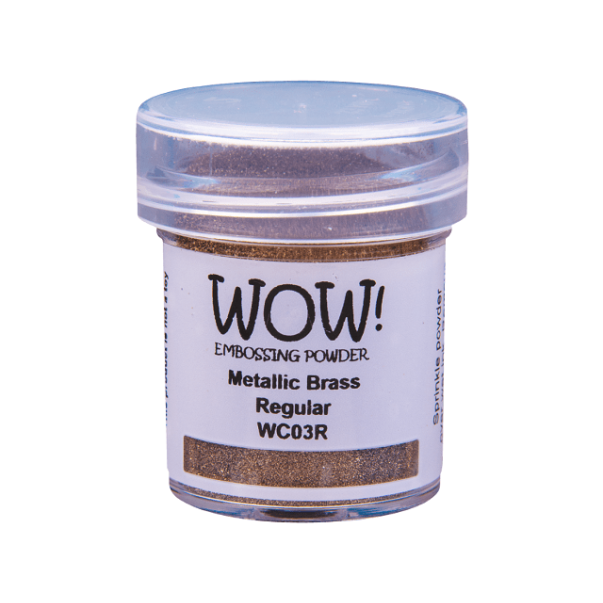 Embossing prah, Metallic Brass