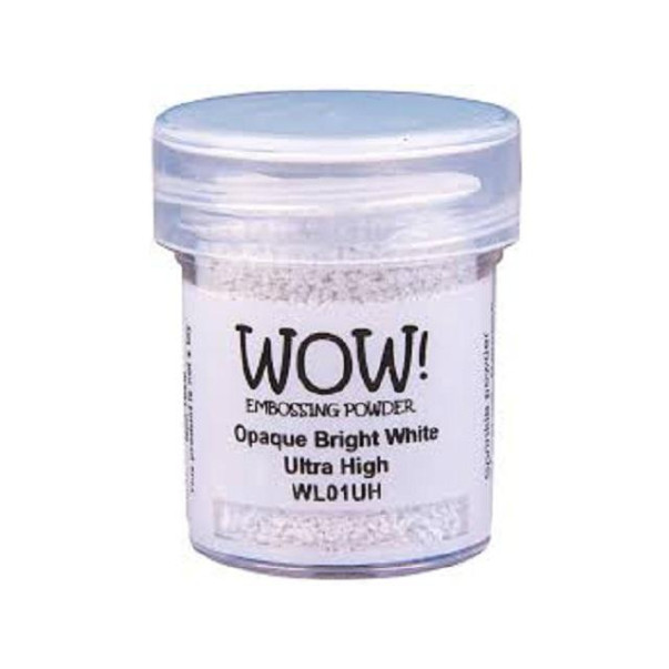 Embossing prah, Opaque Bright White