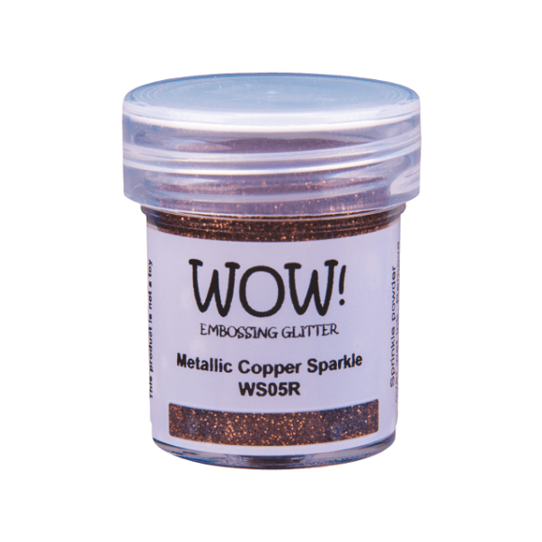 Embossing prah, Metallic Copper Sparkle